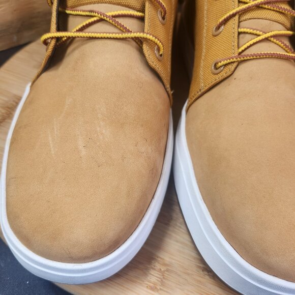 Timberland Mens Davis Square Wheat Chukka Boots Size 13 - Picture 3 of 11